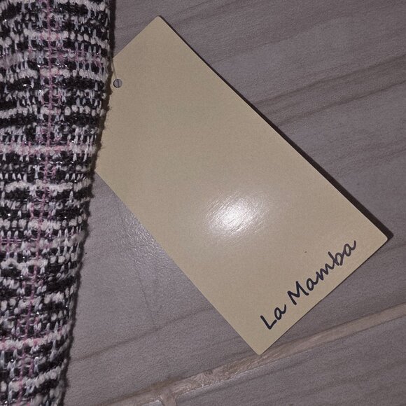 Live To Be Spoiled Tweed Layered Look Top - Juniors M - Picture 8 of 9